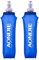 aonojie 2 Pcs Sports Klappbar Wasser Flasche BPA-frei + 2 pcs Ersatz Trinkhalme Deckel – TPU Soft Drink Wasserkocher Faltbare Fläschchen für Wandern Radfahren Laufen Klettern, 2 Pcs 500ml Bottles