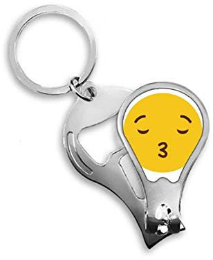 DIYthinker Kiss Love Yellow Cute Online Chat Toenail Clipper Cutter