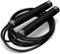 Ballistyx Springseil – Premium-Springseil mit 360-Grad-Drehung, Stahlgriffen, Silikongriffen und 2 x verstellbaren Kabeln – für Crossfit, Fitnessstudio & Heim-Fitness-Workouts & mehr – Schwarz