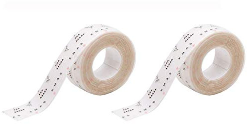 5 Stück Selbstklebendes Dichtungsband Dusche Küche Dichtungsstreifen Klebeband, Auf Die Küche/toilette/badezimmer in der Ecke.verhindert, Dass Feuchtigkeit und Verhindert Schimmel,mehrfarbig,B