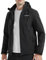 KUTOOK Veste Softshell Homme Randonnée Hiver Chaud Capuche Blouson Polaire Coupe Vent Hydrofuge Respirant Jogging Sport de Plein Air Travail Imperméable Chauffante Noir XXL