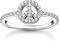Thomas Sabo Ring Peace mit Steinen 925 Sterling Silber TR2373-051-14-48