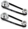Zeberoxyz 2 Stück Set GT2-Synchronrad, 20 & 36 Zähne, 8mm Bohrung, Aluminium-Zahnriemenscheibe mit 2 Stück Länge 200 mm Breite 6mm Riemen (20-36T-8B-6)
