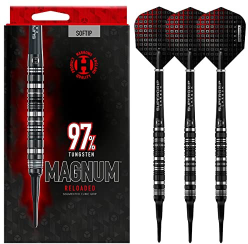 Harrows Darts Magnum Reloaded 97% Tungsten Softdarts 18g