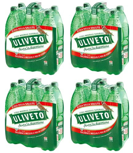 Uliveto Acqua Effervescente 24 Bottiglie da 1.5 Litri