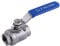 Kugelhahn, Edelstahl, 2 Ventile Inox 1 NPT 2-Wege-Kugelhahn mit Vollem Durchgang Drehhebel SS304, 1/2 Kugelhahn mit Vollem Durchgang