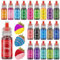 Colorant Alimentaire Liposoluble 20er Set Waysroma Colorant Liposoluble pour Chocolat Oil Food Coloring pour Gâteaux, Glaçage, Beurre, Macaron, Biscuits de Pâques, Patisserie