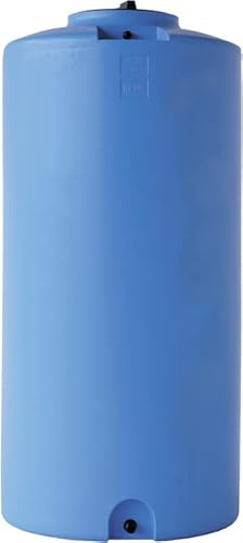 Depósito de Polietileno para Agua, cilíndrico Vertical, Mod. 120 litros, Fabricado en Italia