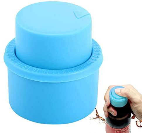 Jeanny Soda Bottle Pump Lid Soda Bottle Fizz Keeper Soda Bottle Stopper Carbonated Beverages Bottle Pump Caps Fizzy Drink Pump Caps For 12oz-20oz And 1 Liter Bottles