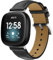Osinaga Leder Armband für Fitbit Versa 3, Elegantes Echtes Lederarmband für Fitbit Versa 4, Fitbit Versa 3, Fitbit Sense 2, Fitbit Sense, Lederarmbänder für Männer und Frauen