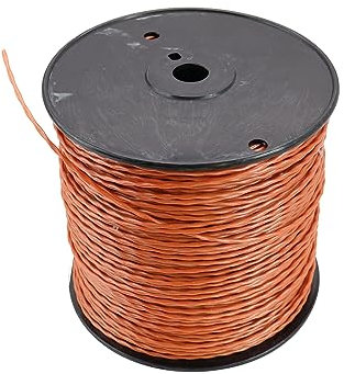 1x SECURA Alu-Faden 3,0 mm Rund-Profil Mähfaden 131 m Trimmerfaden Motorsense
