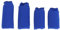 Weiche Gel-Finger-Eis-Ärmel, Lindern Beschwerden, Heiß-Kalt-Kompression, Vielseitige Daumen-Eis-Ärmel für Verbesserte Fingerbeweglichkeit, Anpassbare Passform (BLUE)