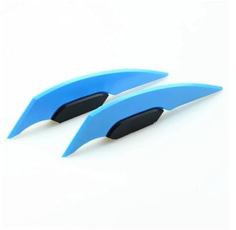 XNASU Upgrade Für KTM 690 SM 690SM Frontverkleidung Feste Flügelplatte Seitenflügel Spoiler Dynamischer Flügel Dekorativer Aufkleber(Sky Blue)