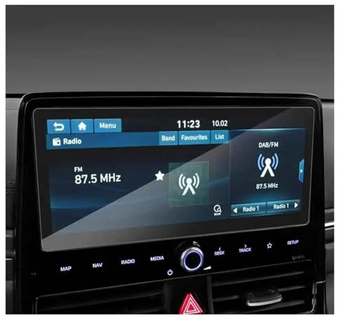 Navigation Screen Protector For Hyundai For Ioniq 2020 10.25 Inch Radio GPS Navigation Tempered Glass Screen Protector Film Car Interior Sticker Scratch Proof Tempered Glass Protective Film