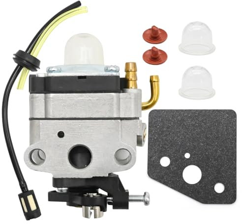 JUUDDENPARTS BHX2500 Carburettor Carb Fuel Line Filter Kit, Replacement for Makita Leaf Blower Carb BHX2500 BHX2500CA BHX2500V EH450 H2500 PB2504