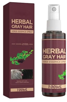 Kräuter-Spray gegen graues Haar, Kräuter-Grauhaar spray hair conditioner