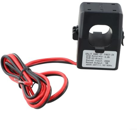 Stromwandler KCT24 50A/400A mit geteiltem Kern für genaue Messung und vereinfachte Einrichtung in Stromsystemen (200A/5A)