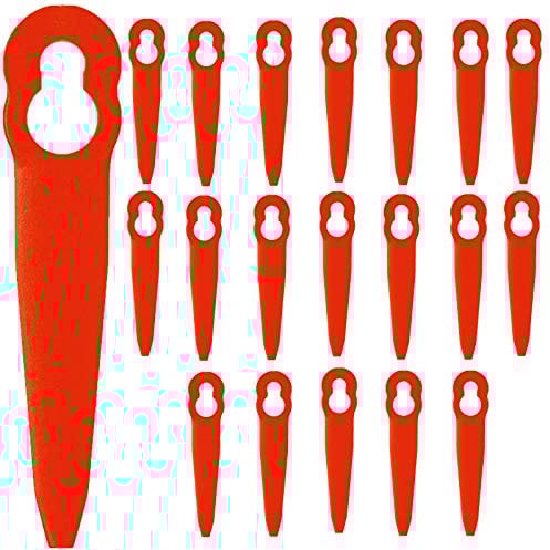 SPARES2GO Plastic Blades Compatible with STIHL FSA 45 Cordless Grass Trimmer Strimmer (Pack of 20)