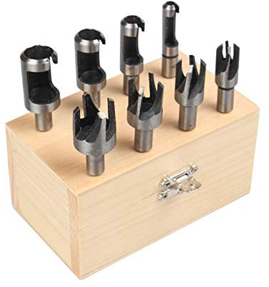 Sistema de broca de la herramienta de la herramienta del tapón del tapón de madera Accesorios de madera para taladros Torre de carpintería Tipo de garra Tipo de garra Carpintería Cortador Cuchillo de