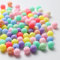 HERZWILD perlen zum Auffädeln ca.400pcs Matte bastelnperlen 10mm bunt Acryl Perlen kunstperlen f.schmuckherstellung DIY halsketten Armband （10mm/400pcs）