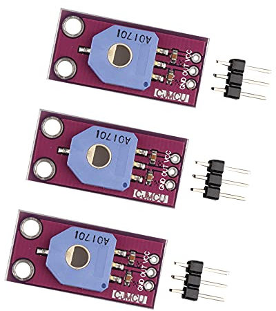 Jopto 3 Stück CJMCU-103 Drehwinkel Sensor Modul SV01A103AEA01R00 Trimmer 10K Potentiometer Analoger Spannungsausgang Kompatibel mit Arduino