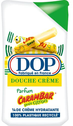 DOP Douceurs d'Enfance Gel douche crème au parfum du Carambar citron