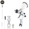BenBow Lackierpistole PK70 MINI - MP 1,0mm Düse, Druckluft, professionell - Spray Gun mit 100ml Plastikbecher