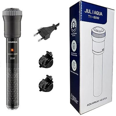 JULIAQUA Riscaldatore per Acquario Riscaldamento Acquario 100 W