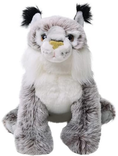 Nature Planet - Kuscheltier - Plan L - Grauer Luchs 22 cm