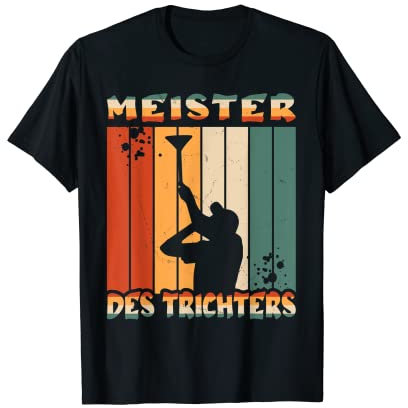Hombre Maestro Del Embudo - Cerveza Embudo Festival Fiesta Camiseta