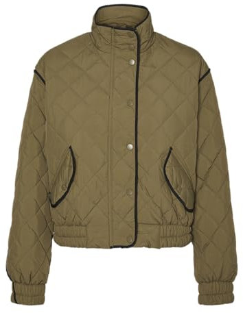 VERO MODA Damen VMVILMA Short Jacket ENT Steppjacke, Capers, S