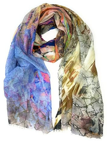 Mala Alisha **MALA- Scarf beige/multi **NP € 109* *SALE*