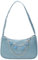 IQYU Nordlicht Taschen Damen Damen kleine Tasche Schmuck Schulterkette Tasche Unterarm Tier eine Handtasche lässige Mode Tasche Taschen Gürtel (Blue, One Size)