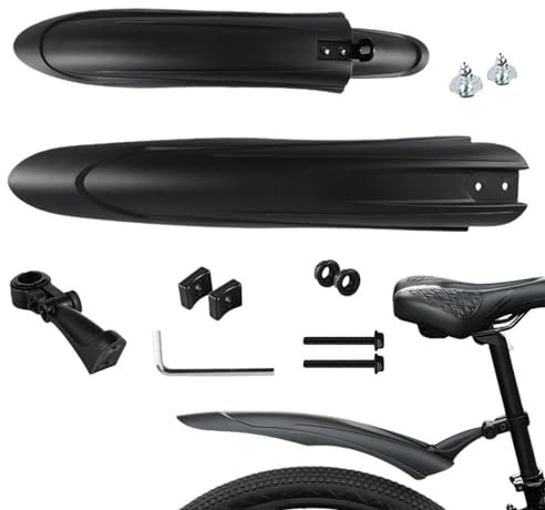 Schmutzfänger für Fahrräder, wasserdicht, Spritzschutz für Hinterreifen, breiter Regenschutz, Front-/Heck-Schmutzfänger für Fahrradzubehör