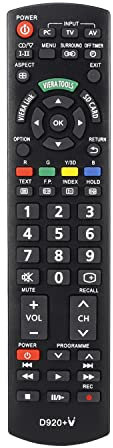 Telecomando Adatto for Panasonic TV N2QAYB000490 N2QAYB000353 N2QAYB000504 N2QAYB000673 N2QAYB000328 Huayu