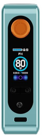 Vaporesso GEN SE Mod - 80W Box Mod Unterstützung 510 Gewinde Atomizer itank T Tank, DTL Vaping, Akku (nicht enthalten), 0,96 Zoll TFT-Bildschirm E-Zigarette Verdampfer kein Nikotin (Ice Blue)