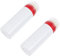 BESTonZON Baby Talkum Puff Boxen 2 Pcs Tragbare Puff Flaschen Heimgebrauch Talkum Container Farbe