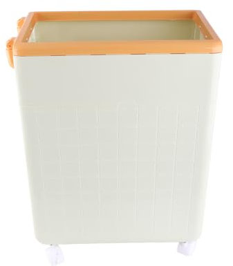 Yoga Mat Storage, Laundry Bin With Wheels Yoga Mat Storage Basket Bin and Laundry Bin Collapsible Rolling Laundry Hamper Rolling Laundry Basket for Hotel, Home, Closet, Bedroom