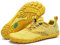 SAGUARO Barfußschuhe Herren Traillaufschuhe Damen Atmungsaktiv Fitnessschuhe Männer Outdoor Indoor Sportschuhe Wanderschuhe Leicht Schnell Trocknend Wassersportschuhe Frauen Strand Gelb 42 EU
