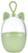 Étui Mignon pour éponge de Maquillage, Support de Fond de Teint, étui de Protection en éponge avec Corde Suspendue, Récipient en Plastique pour éponge de beauté pour Femmes (Vert)