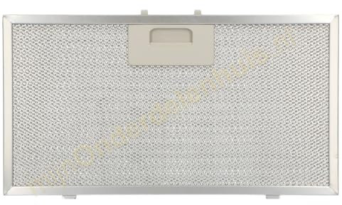 SOS - Filtro metálico para campana extractora Whirlpool C00321421, 480122101731 (329 x 177 mm)