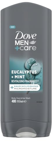 6er Pack - DOVE Men+Care Duschgel „Eukalyptus + Minze“ – 400 ml