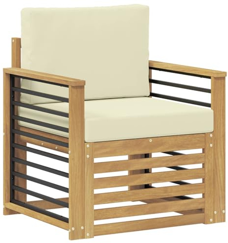 vidaXL Outdoor-Sofagarnitur Polyester Weiß, Moderne Outdoor-Couch, modulare Möbel, wetterfestes Gartenlounge, Bequeme Terrassen-Sitzgruppe