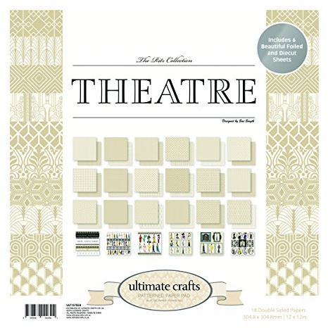 Ultimate Crafts Theatre 12x12 Paper Pad, Multicoloured
