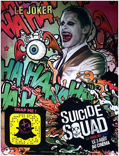 Suicide Squad Filmposter Original Joker groß (160 x 120 cm gefaltet)