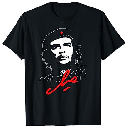 Che Guevara Kuba Rebell Unterschrift Guerilla Revolution T-Shirt