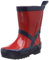 Playshoes Stivali di Gomma Unisex - Bambini e ragazzi, Rosso (Rosso Blu Marino), 34/35 EU