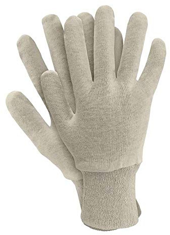 Ogrifox OX-UNDERS_9 Arbeitshandschuhe, Schutzhandschuhe, Baumwollhandschuhe, Ecru, 8 Größe, 600 Paar
