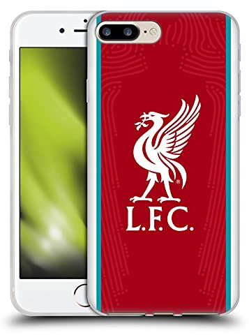 Head Case Designs Officially Licensed Liverpool Football Club Home 2020/21 Gel Case [Military Grade Protection] Compatible With Apple iPhone 7 Plus/iPhone 8 Plus