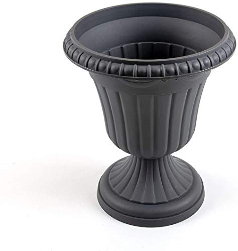 Formplastic Milano Pot de fleurs décoratif Amphore Gris Hauteur 30 cm